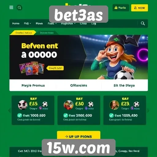 Promoções e bônus oferecidos pelo bet3as