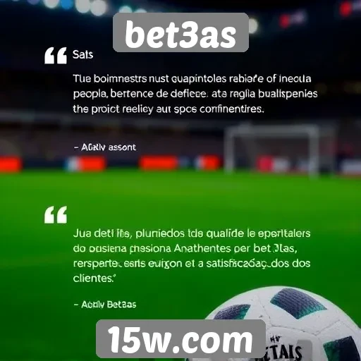 Depoimentos de usuários sobre a experiência no bet3as